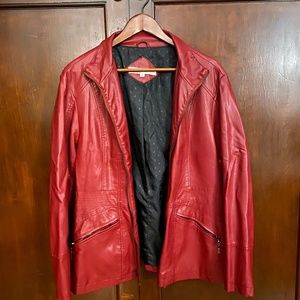 Cleo Faux Leather Jacket